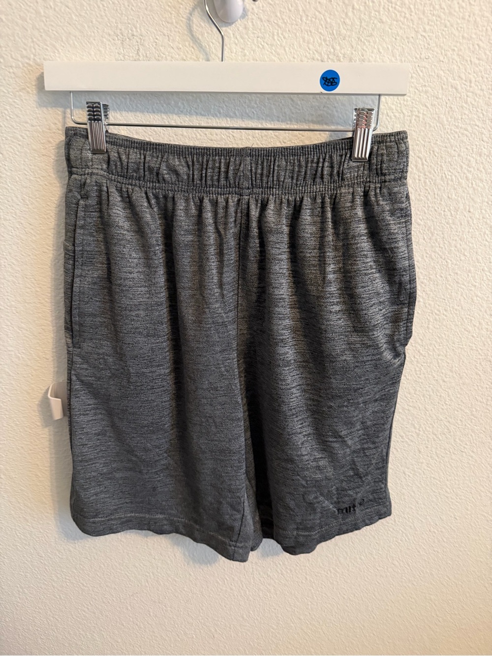 Men's Heather Gray Athletic Performance Shorts